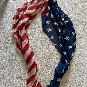 American flag scarf